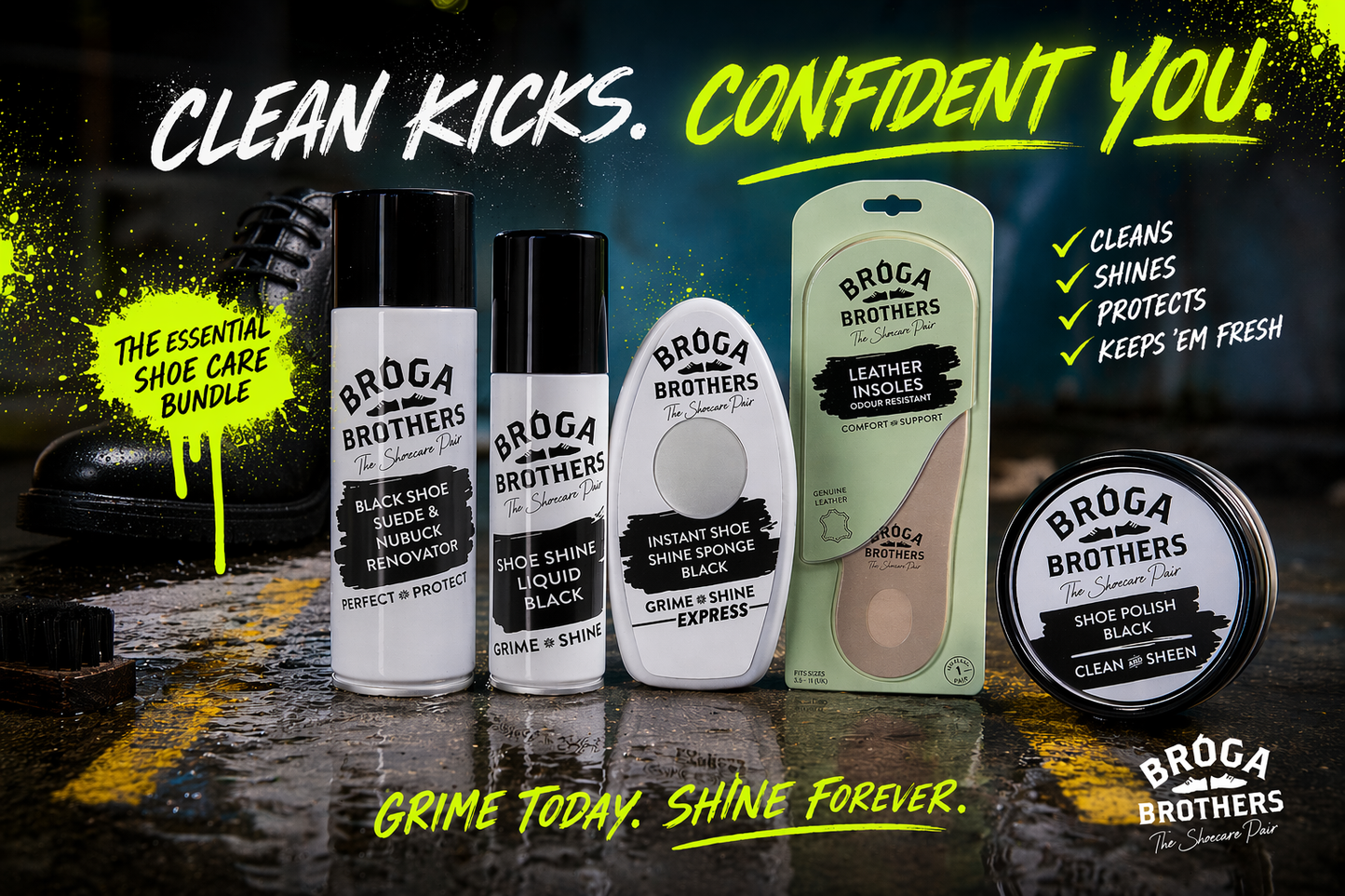 The Essential Shoe Care Kit Bundle