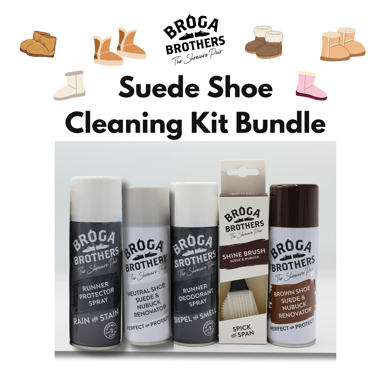 Suede Shoe Cleaning Kit Bundle